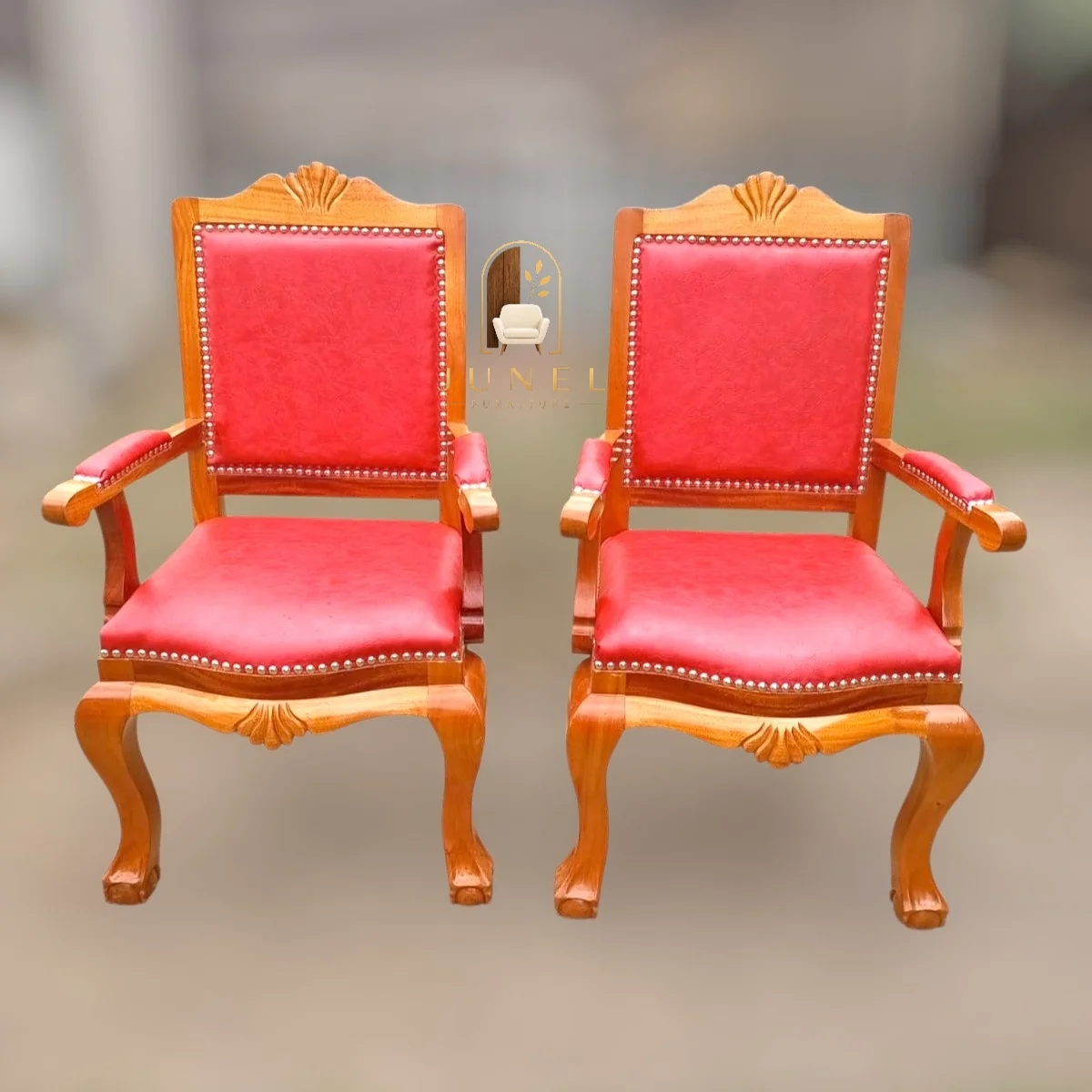 Royal Ruby Accent Chair Set